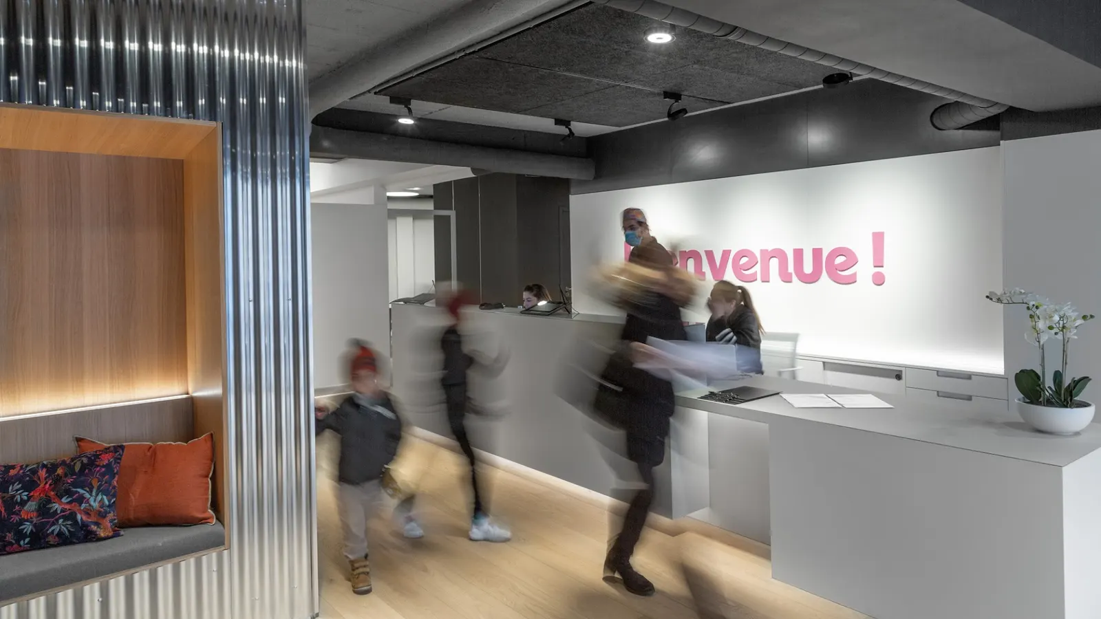 Espace d'accueil du cabinet